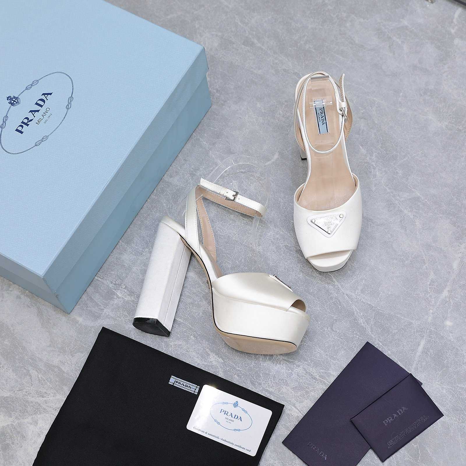 Prada Patent Platform Sanda  13cm - DesignerGu