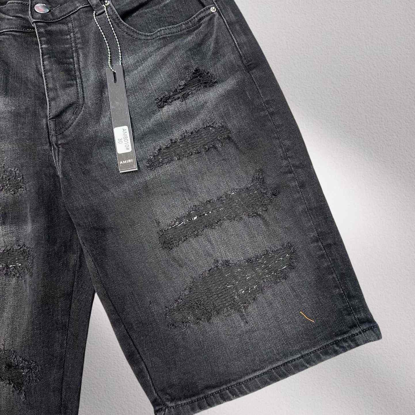 Amiri Denim Shorts     8010 - DesignerGu