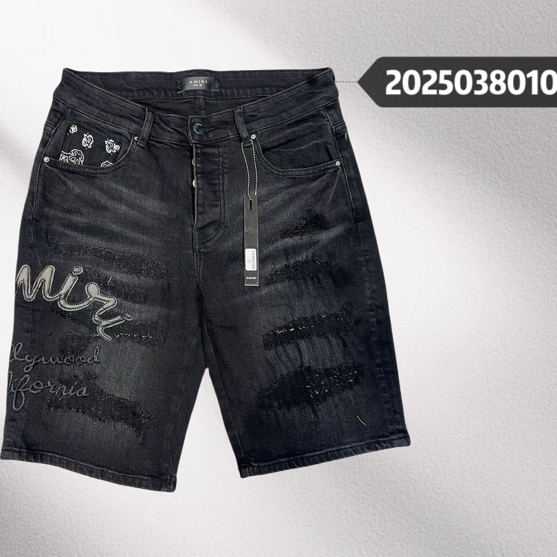 Amiri Denim Shorts     8010 - DesignerGu