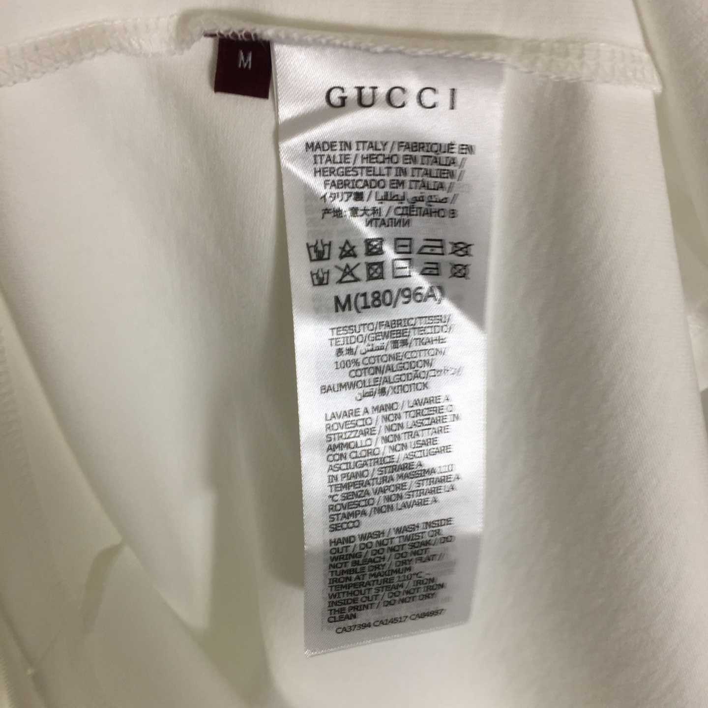 Gucci Cotton Jersey T-shirt With Embroidery - DesignerGu
