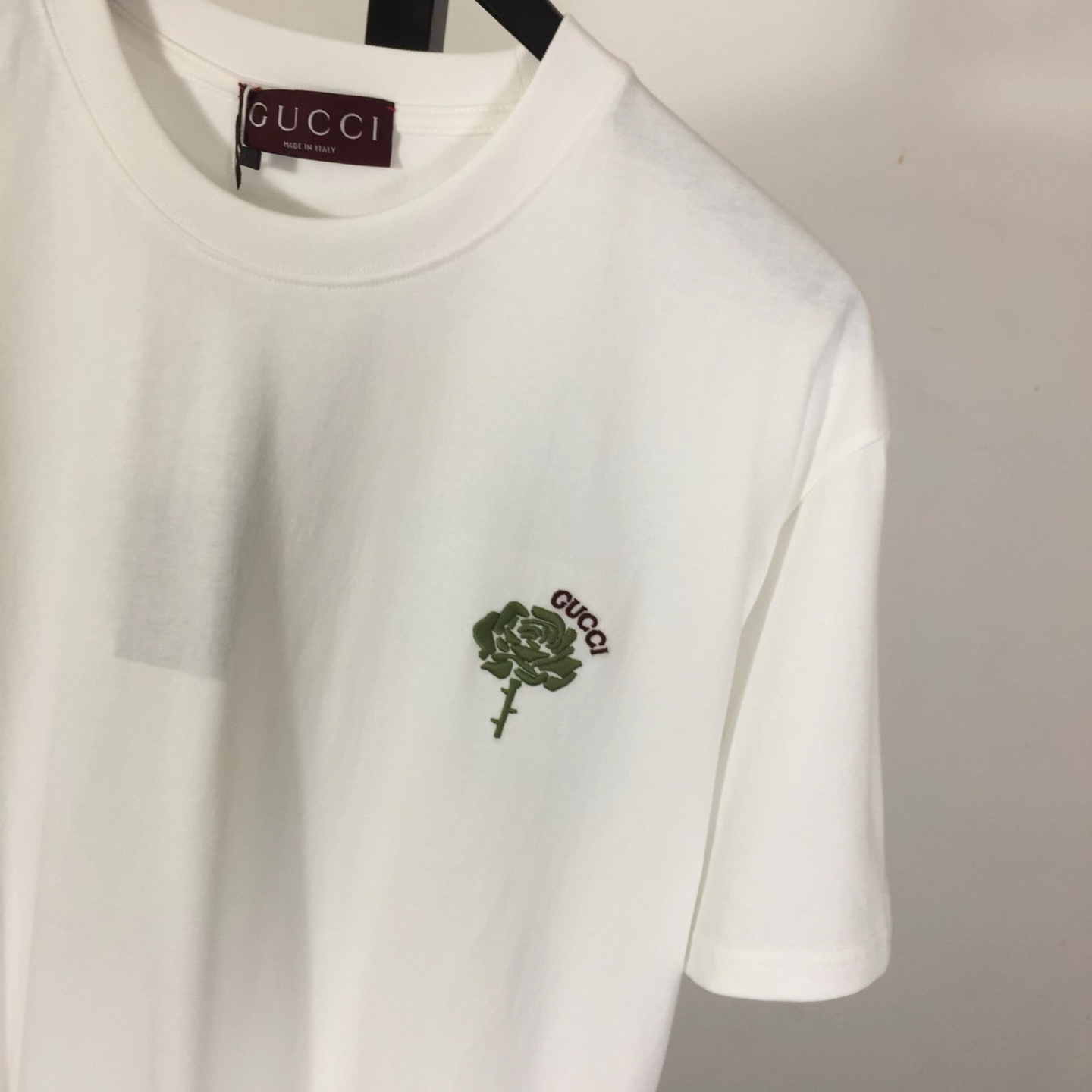 Gucci Cotton Jersey T-shirt With Embroidery - DesignerGu