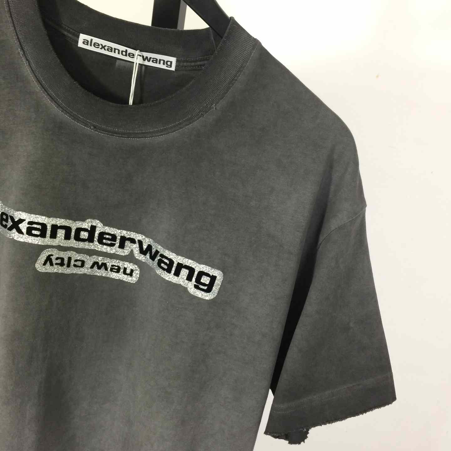 Alexander Wang Cotton T-Shirt     - DesignerGu