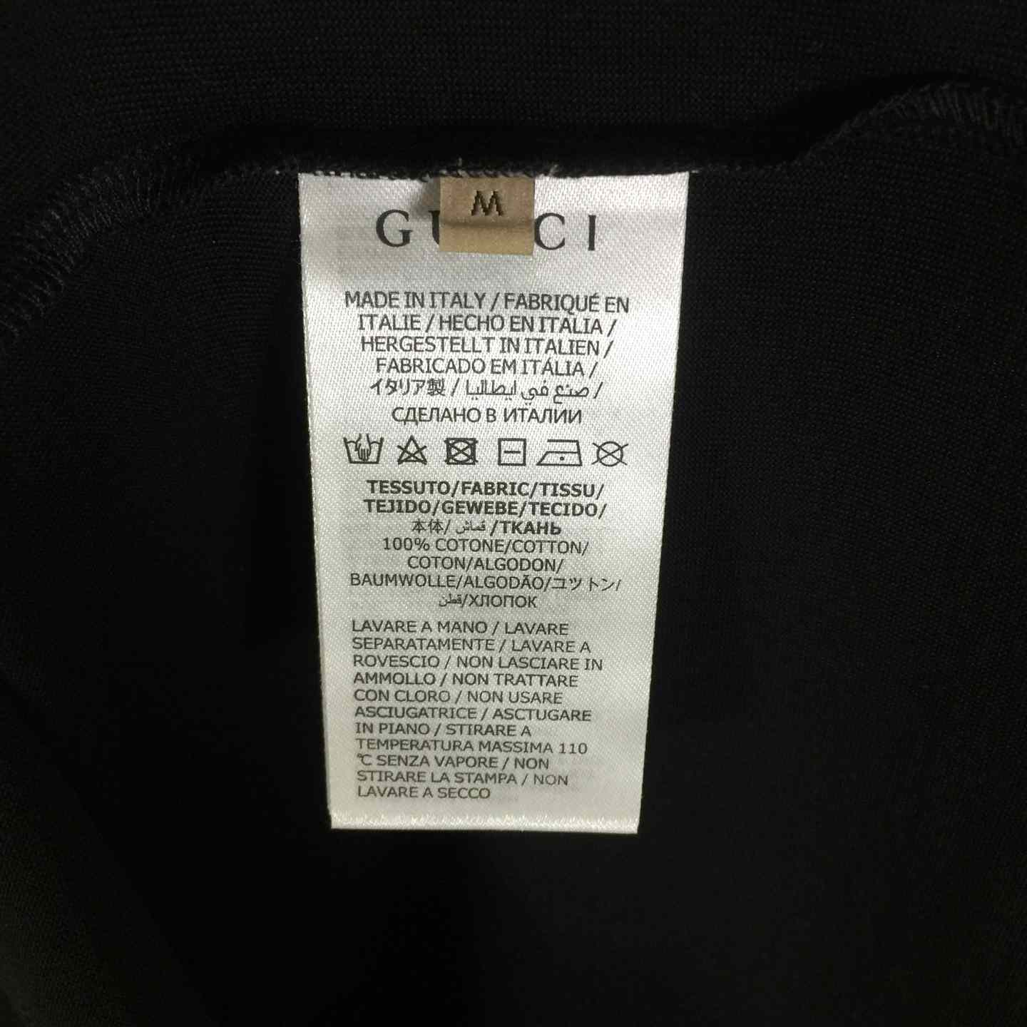Gucci Cotton Jersey T-shirt - DesignerGu