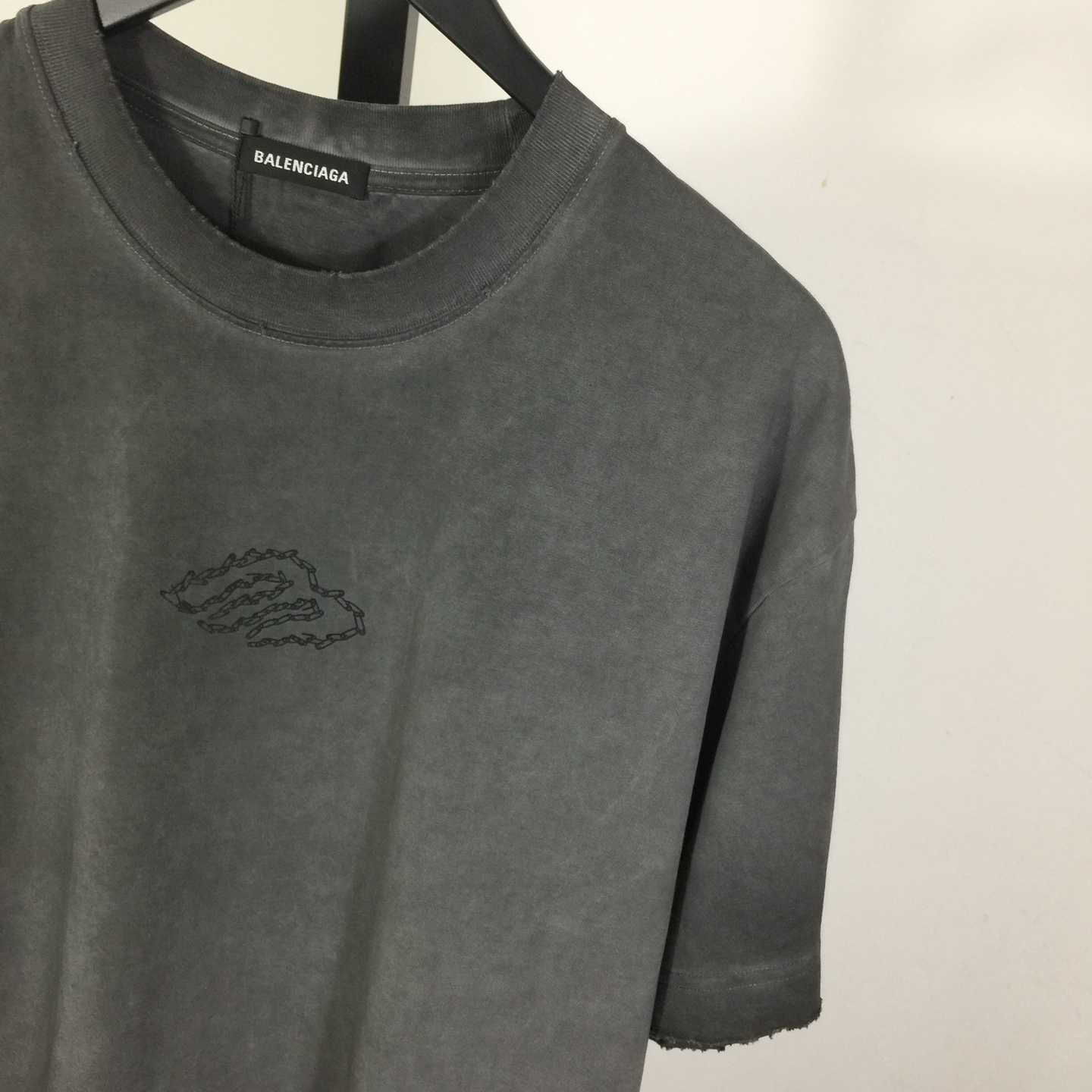 Balenciaga Cotton T-Shirt     - DesignerGu