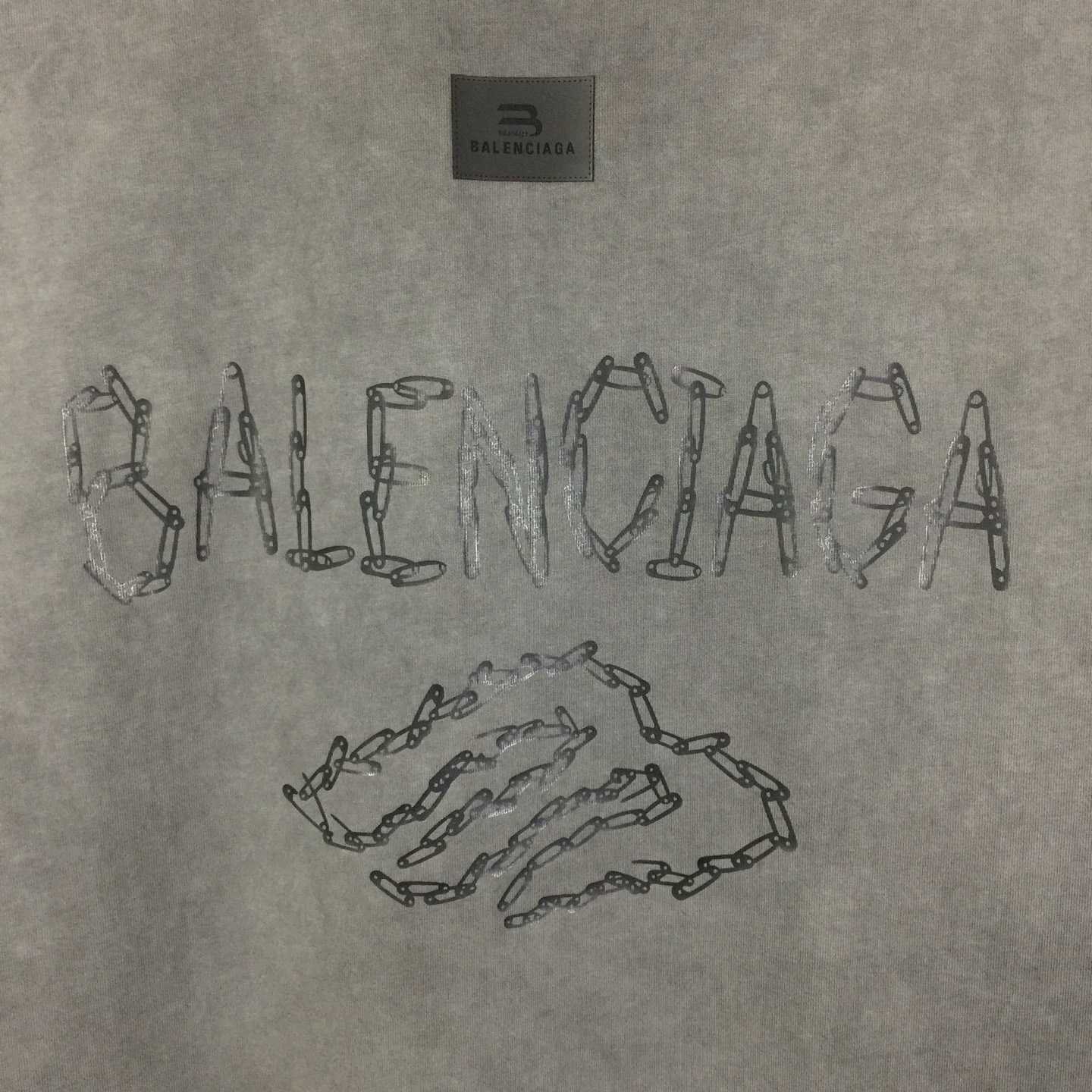 Balenciaga Cotton T-Shirt     - DesignerGu