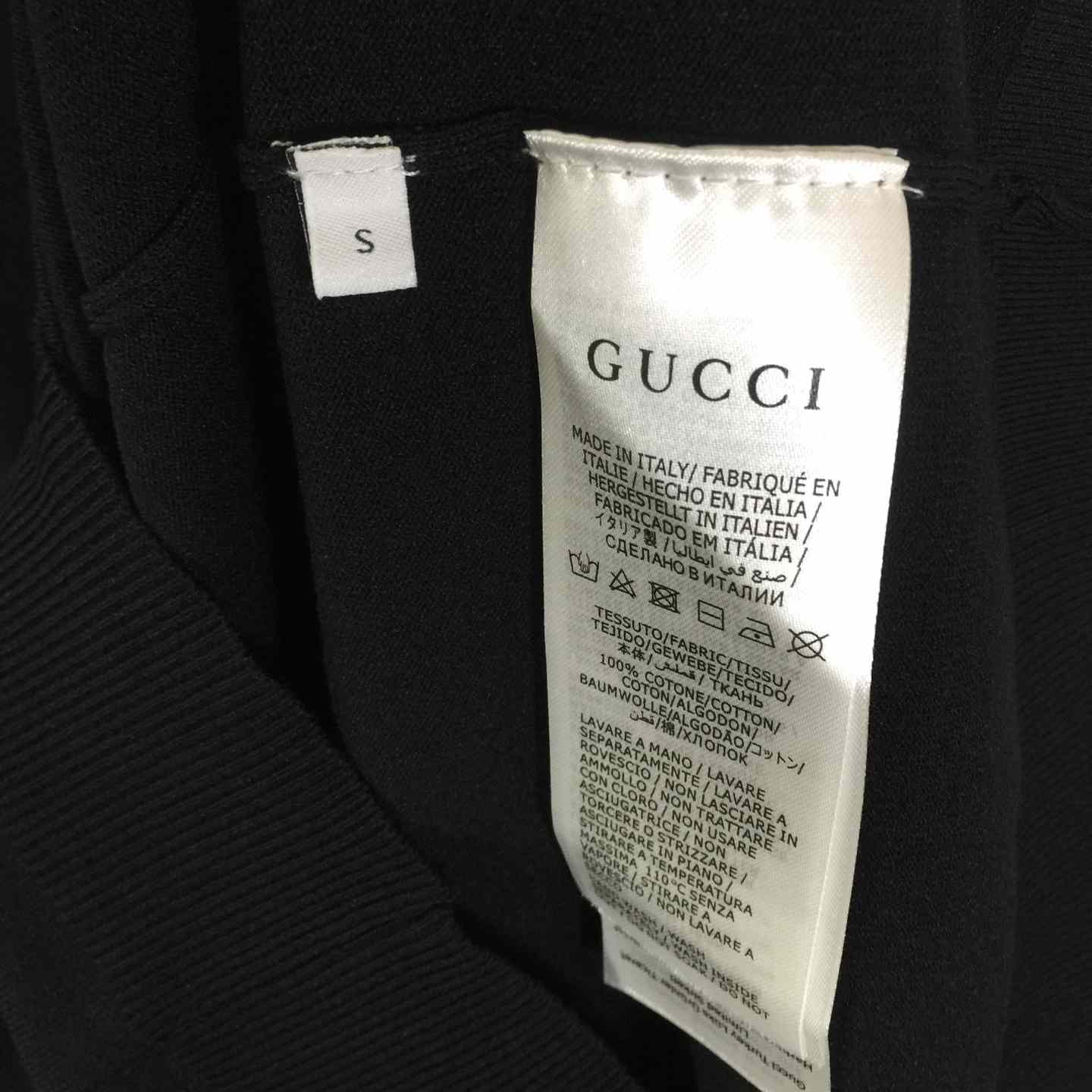 Gucci Fine Wool Knit Polo Top With Intarsia  - DesignerGu
