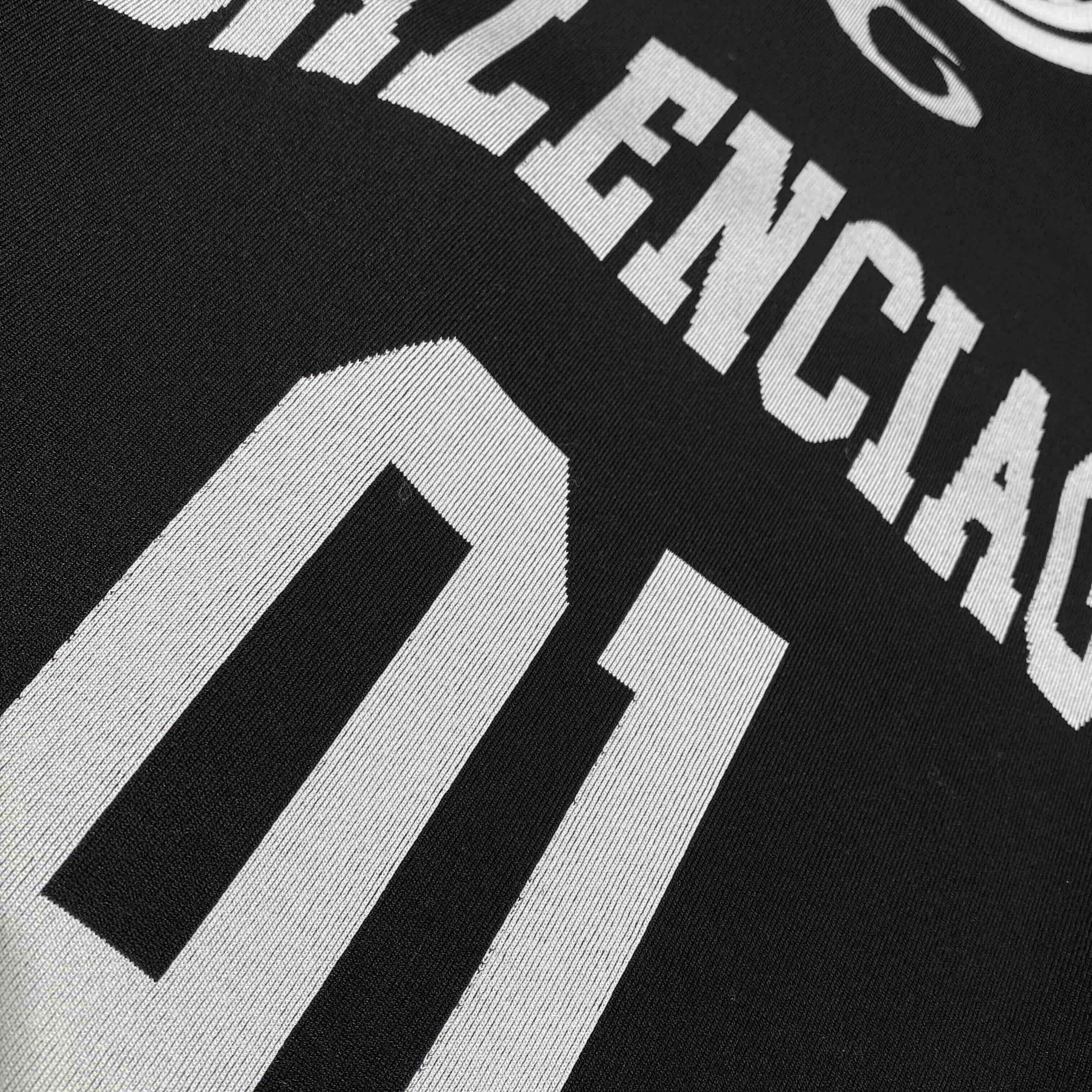 Balenciaga Basketball Series - Tank Top In Black And White  - DesignerGu