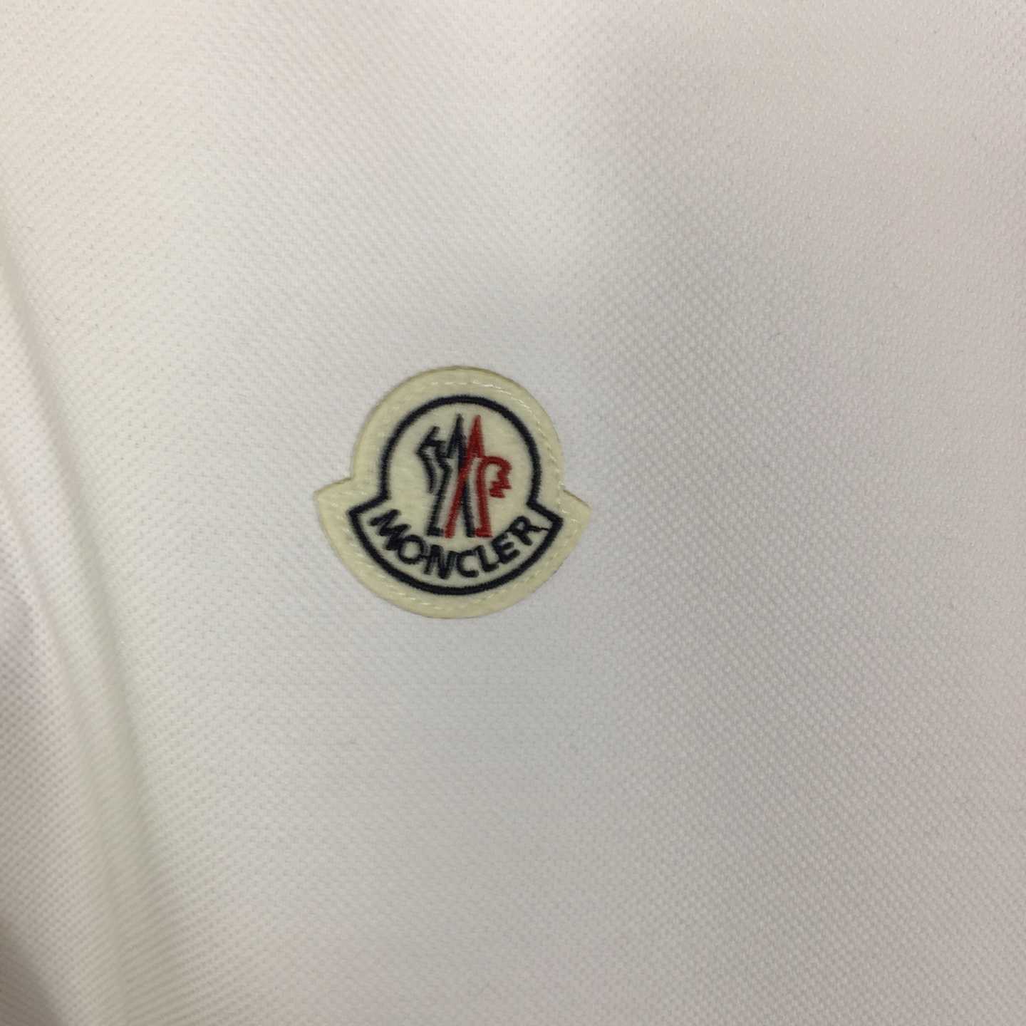 Moncler Logo Cotton Polo Shirt - DesignerGu