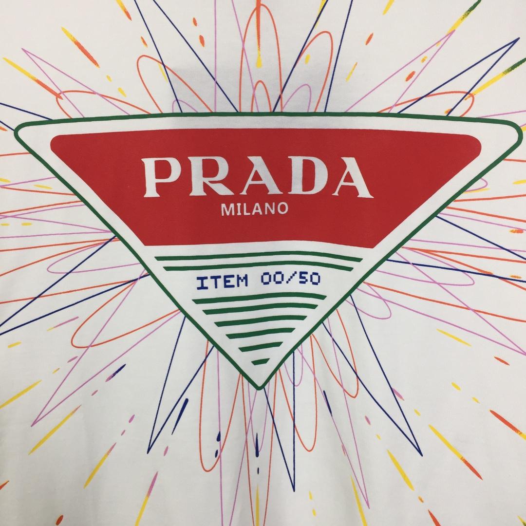 Prada Cotton T-Shirt - DesignerGu