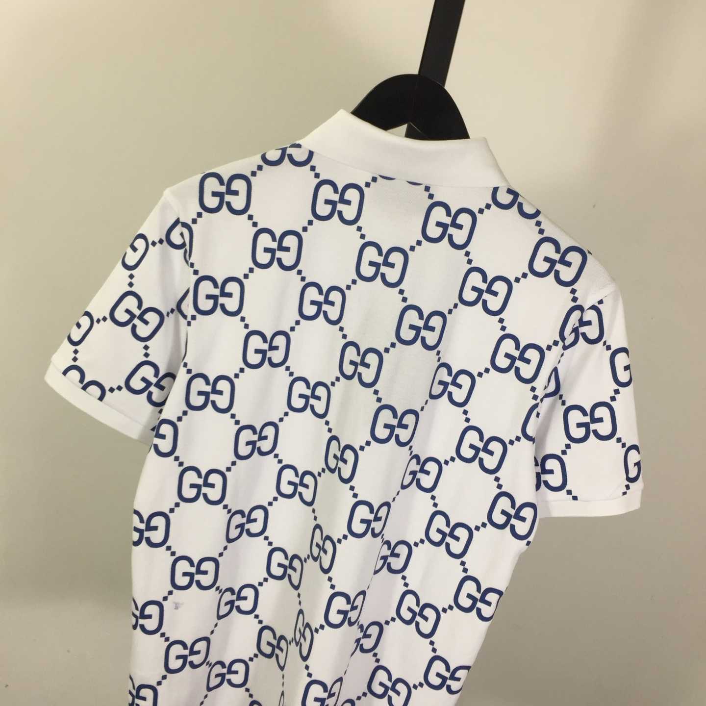 Gucci GG Jacquard Polo Shirt - DesignerGu
