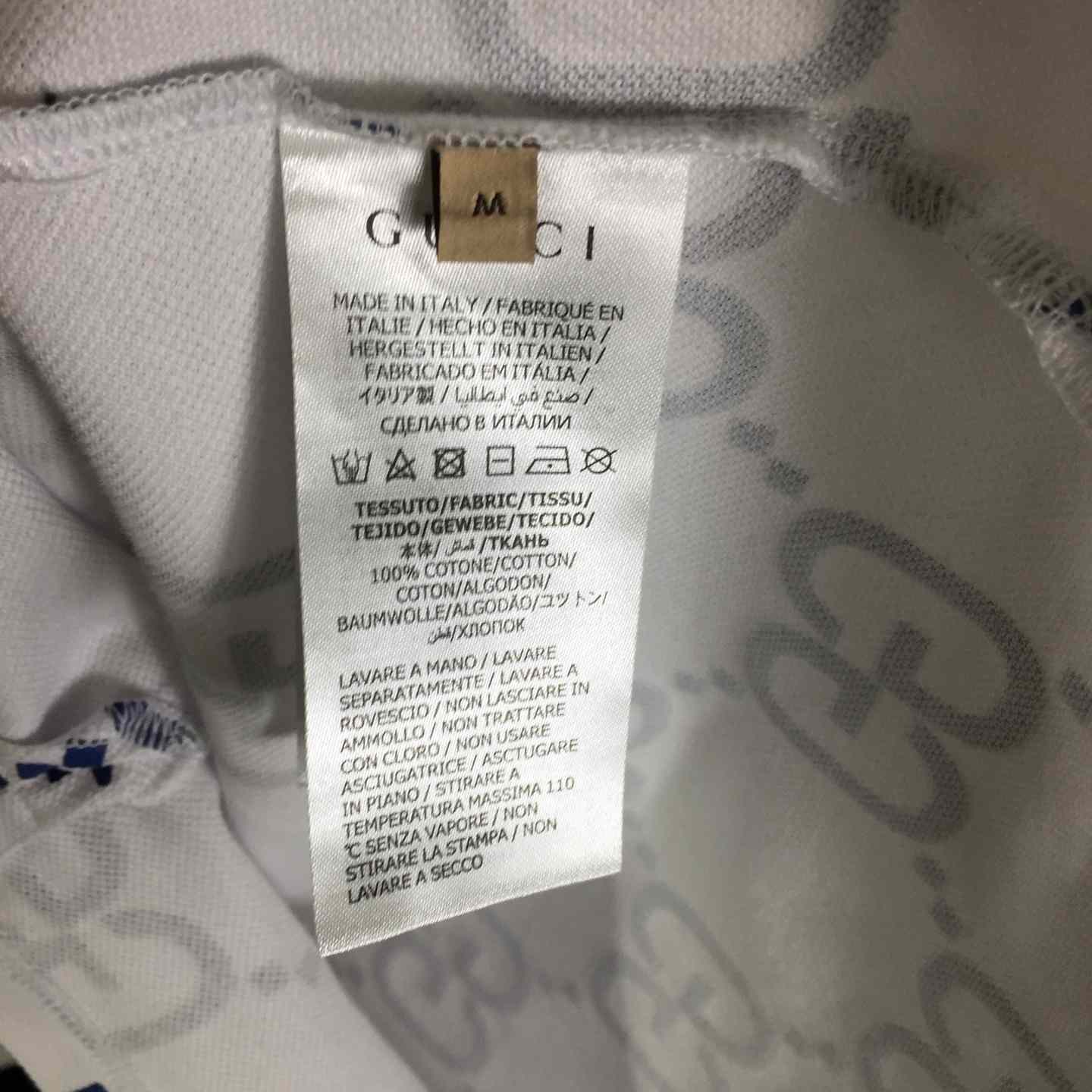 Gucci GG Jacquard Polo Shirt - DesignerGu