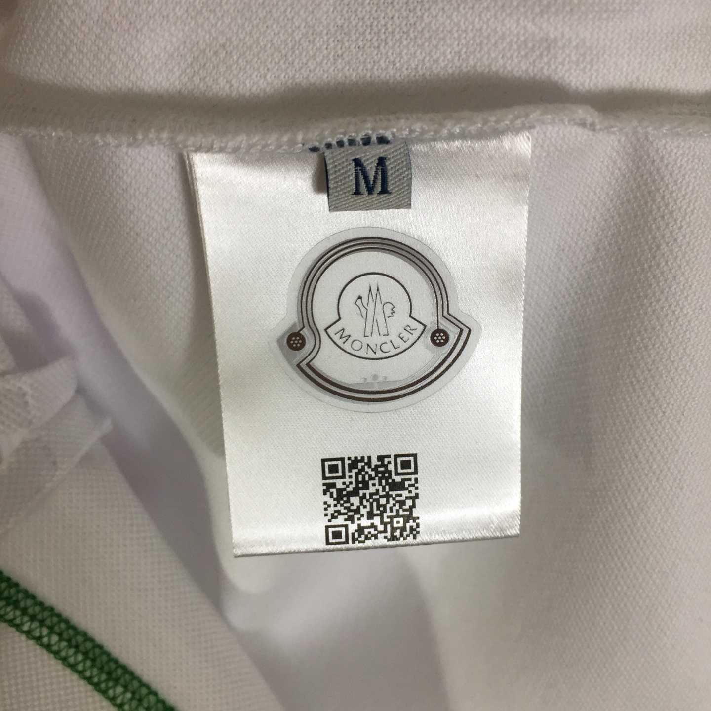 Moncler logo-patch Cotton Polo Shirt - DesignerGu