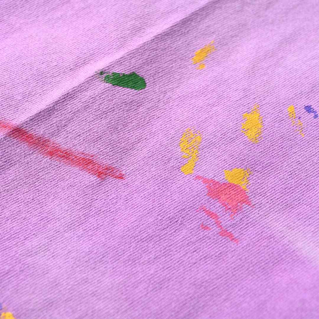 Gallery Dept. Vintage Logo Painted Tee 'Purple'  - DesignerGu