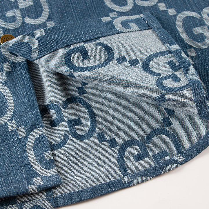 Gucci Jumbo GG Denim Shirt - 