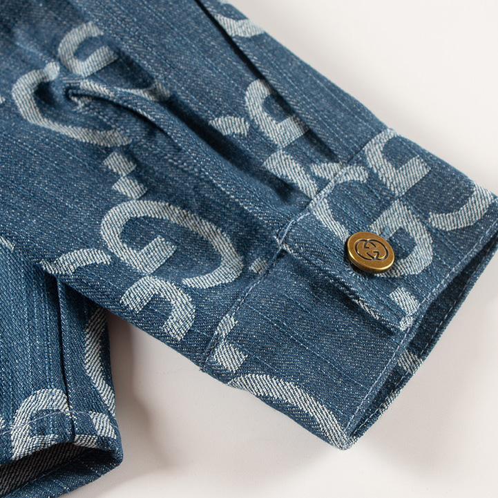 Gucci Jumbo GG Denim Shirt - 
