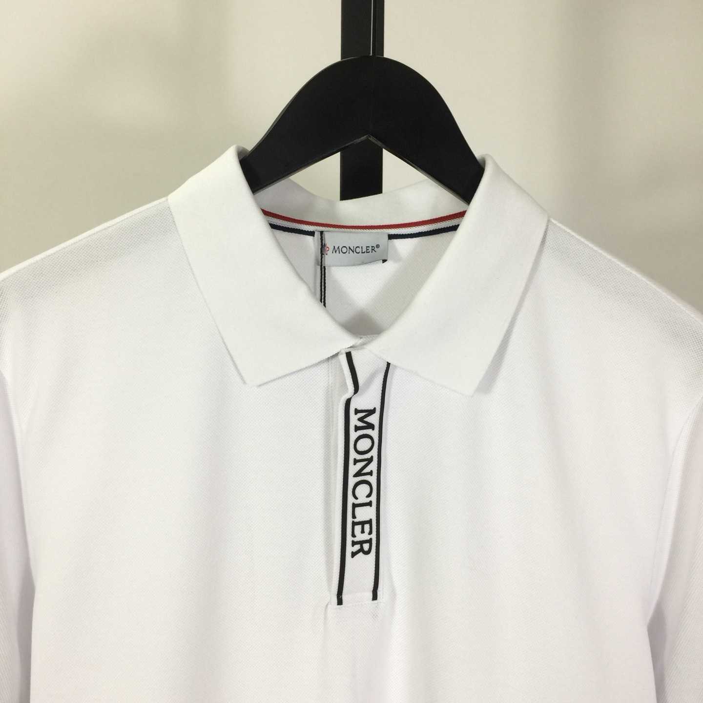 Moncler Tipped Cotton Piqué Polo - DesignerGu