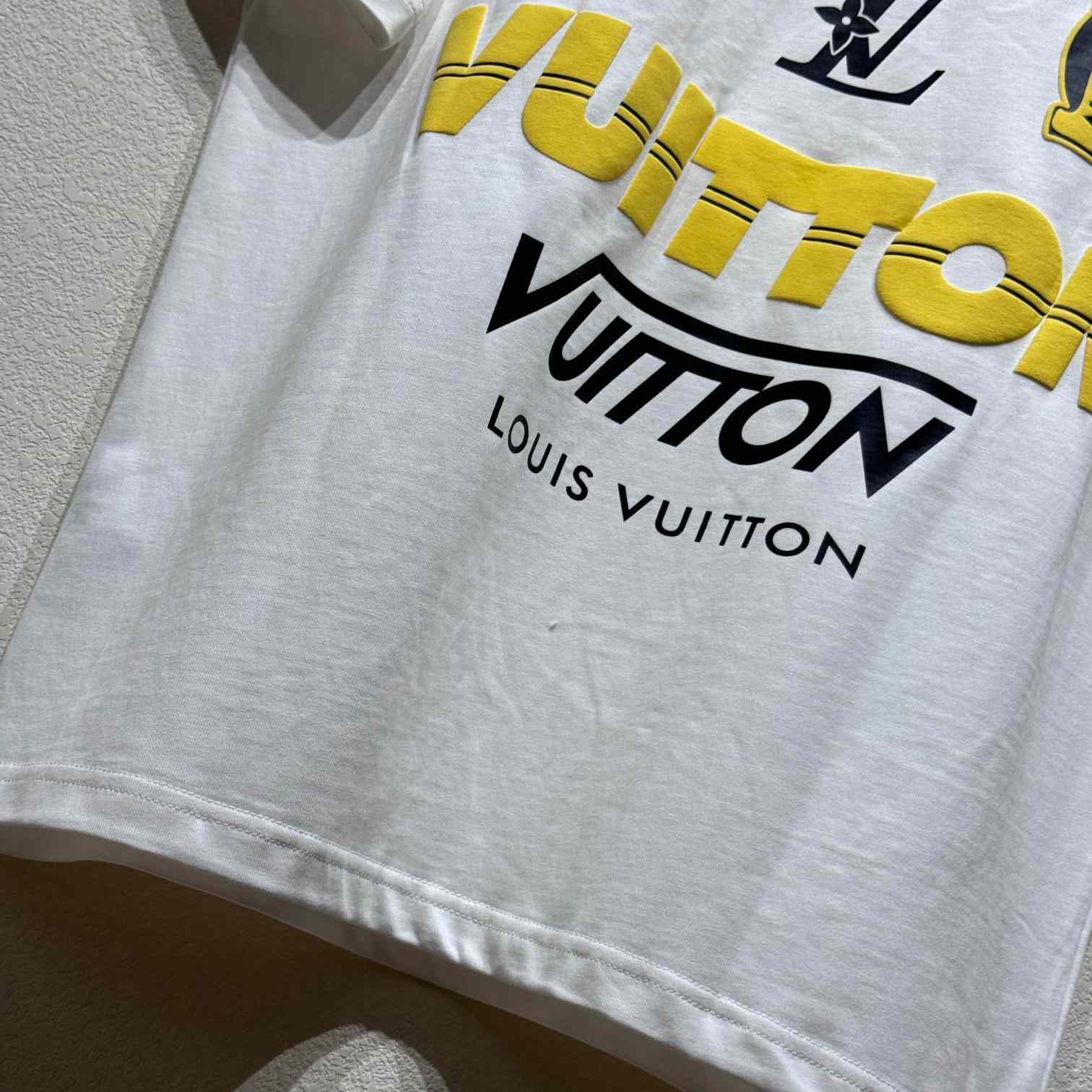 Louis Vuitton Short-Sleeved Cotton Crewneck    - 
