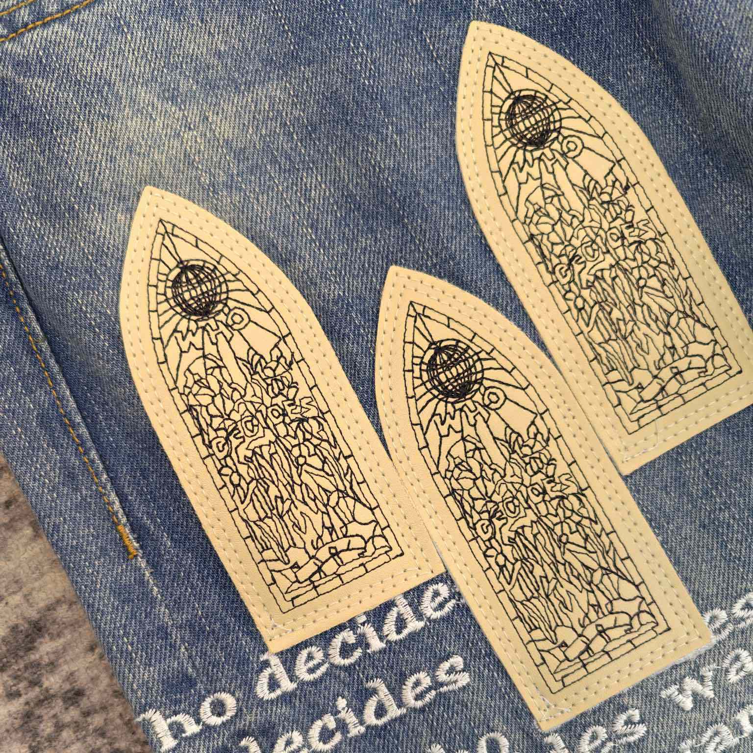 Who Decides War Techno Denim Jeans   704 - DesignerGu