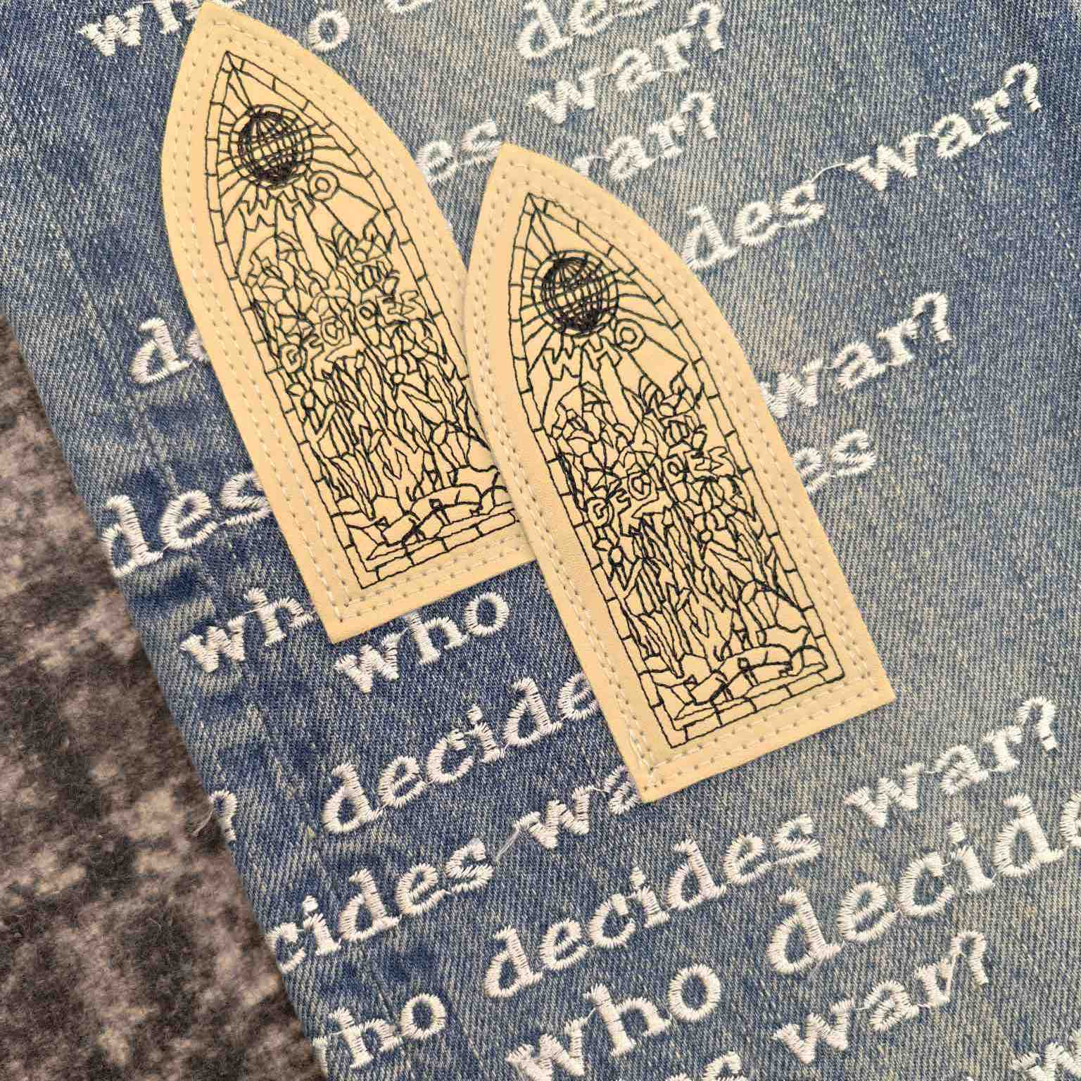 Who Decides War Techno Denim Jeans   704 - DesignerGu