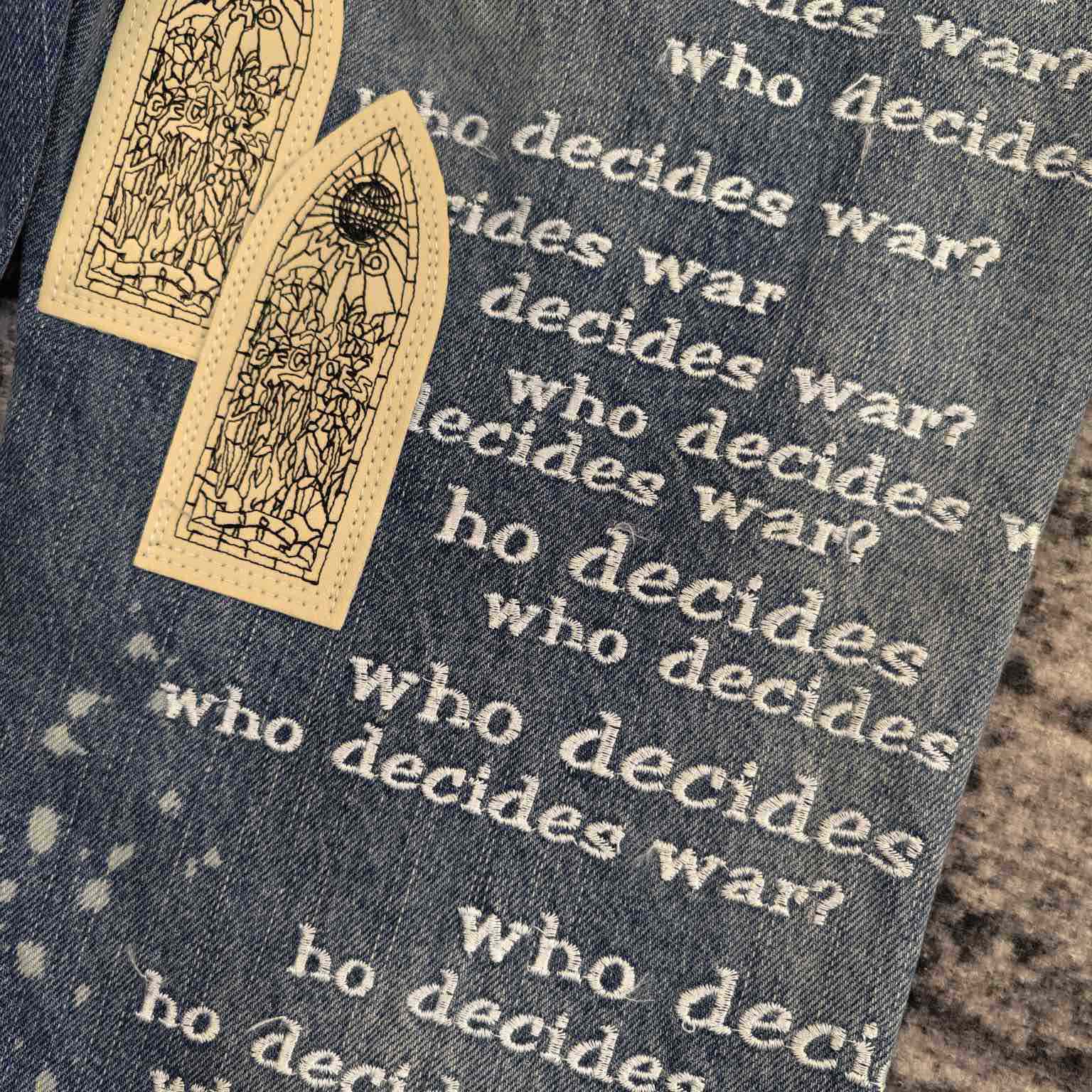 Who Decides War Techno Denim Jeans   704 - DesignerGu