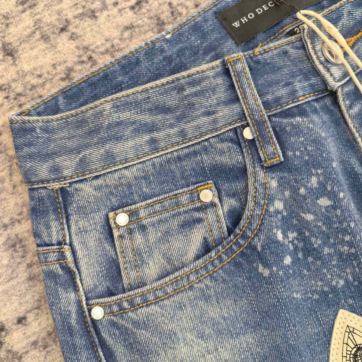 Who Decides War Techno Denim Jeans   704 - DesignerGu