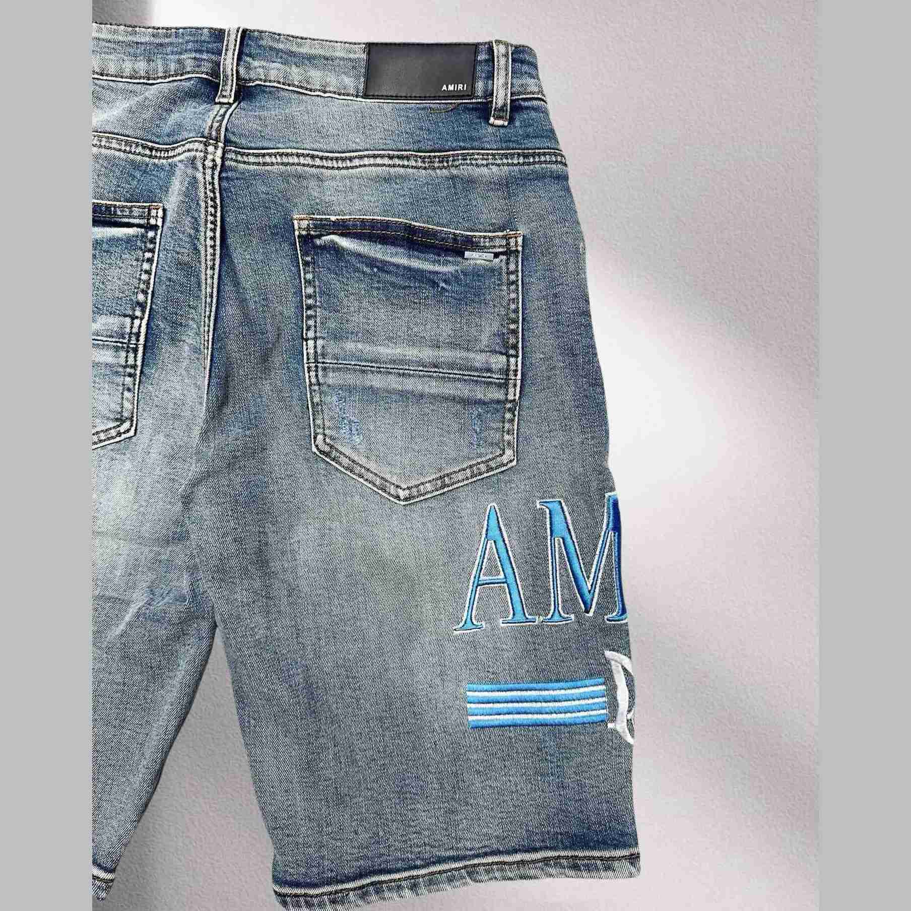 Amiri Denim Shorts     8007 - DesignerGu