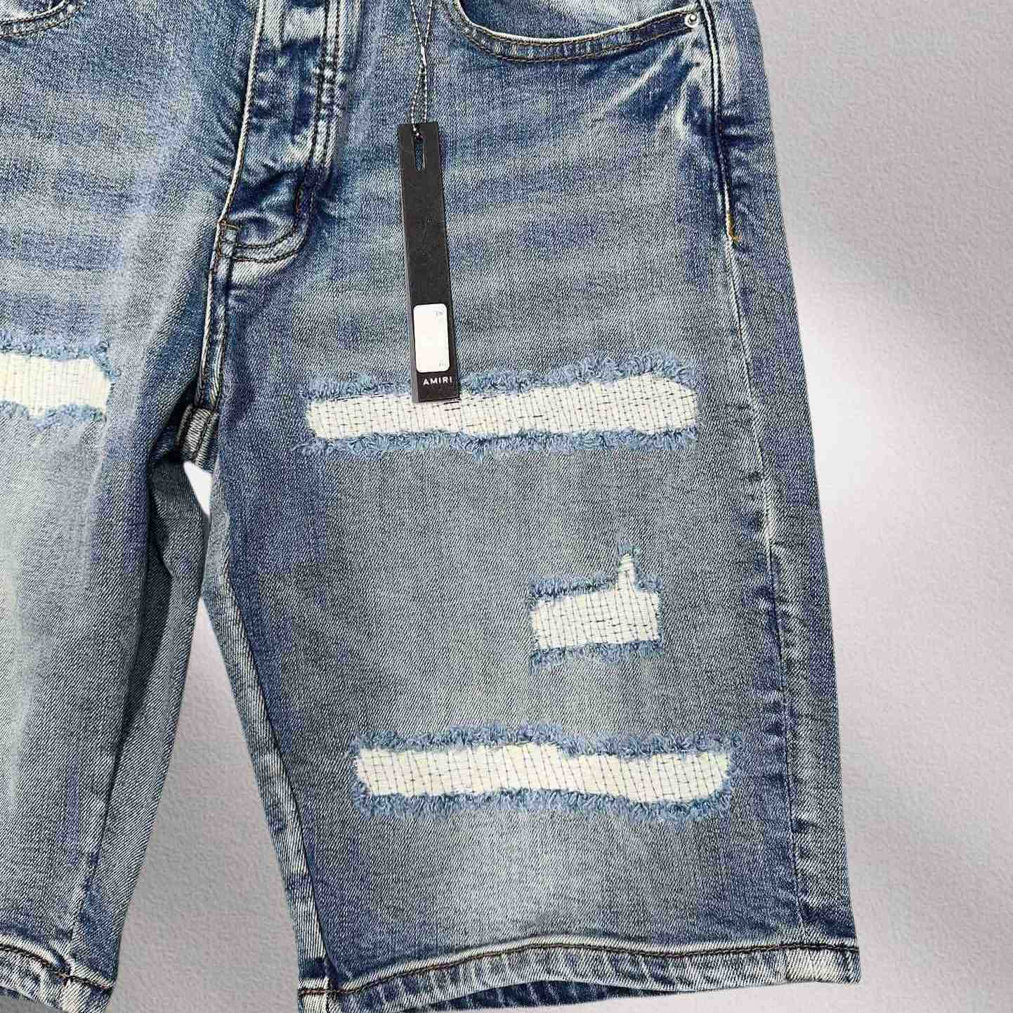 Amiri Denim Shorts     8007 - DesignerGu
