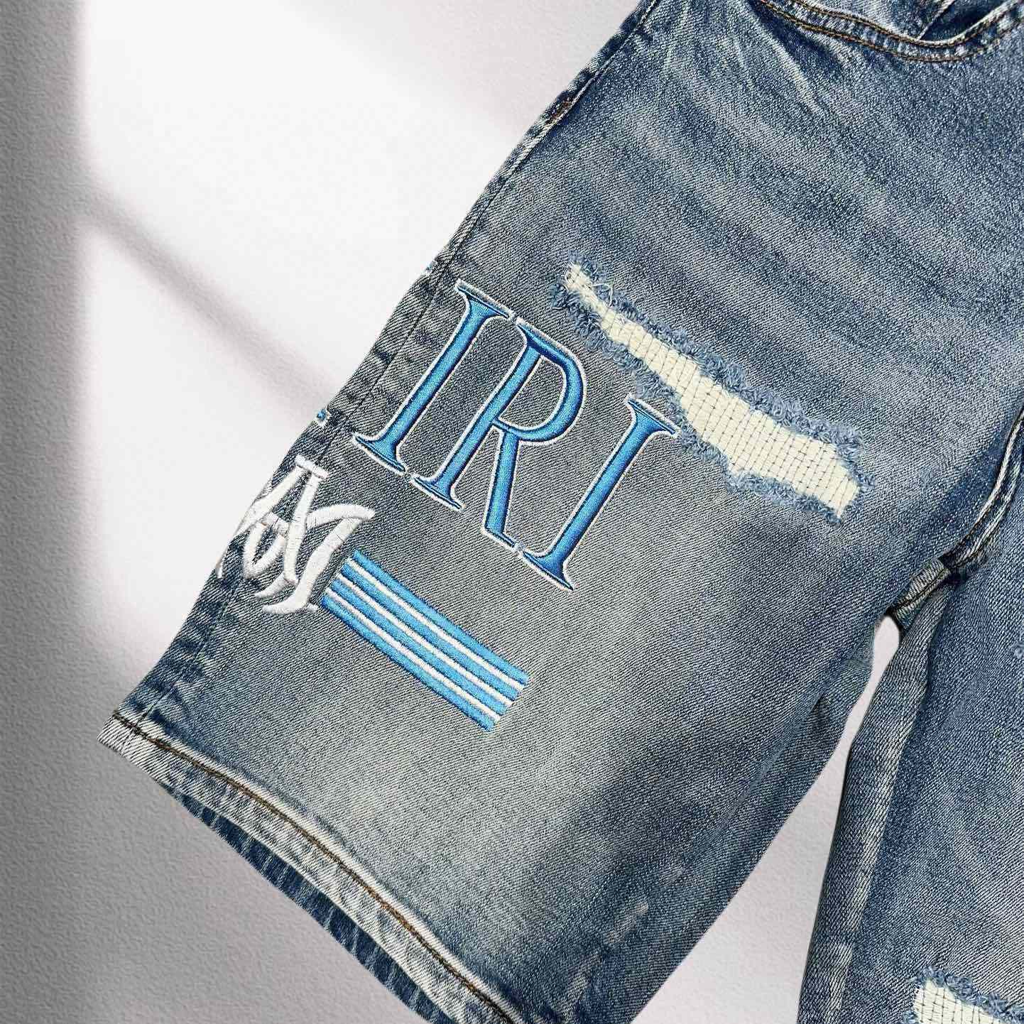 Amiri Denim Shorts     8007 - DesignerGu