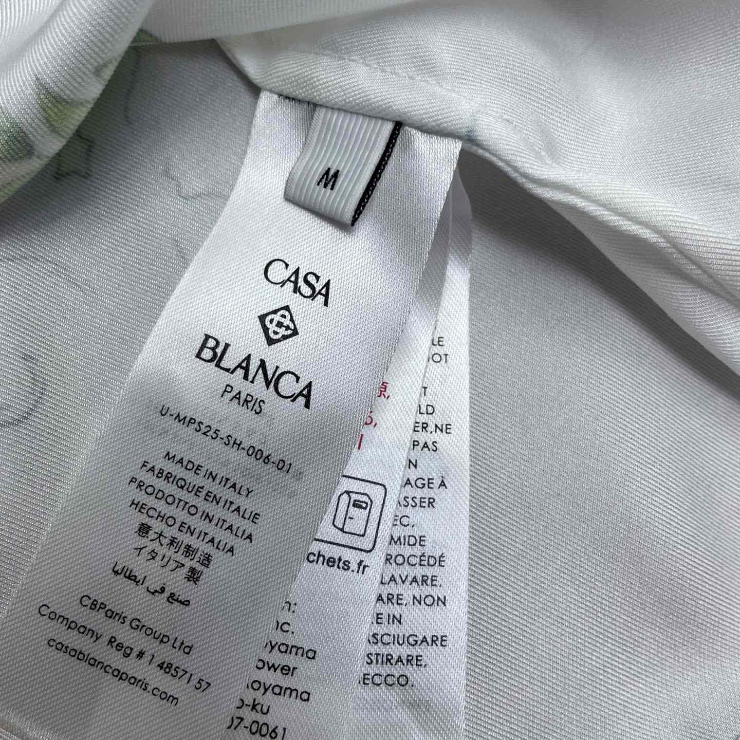 Casablanca The Road To Knowledge Shirt   CA3527 - 