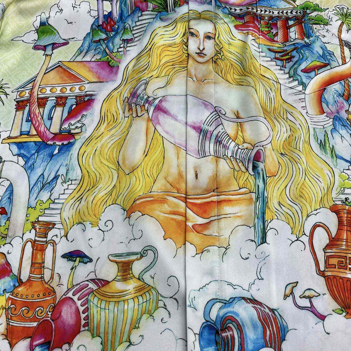 Casablanca The Road To Knowledge Shirt   CA3527 - DesignerGu