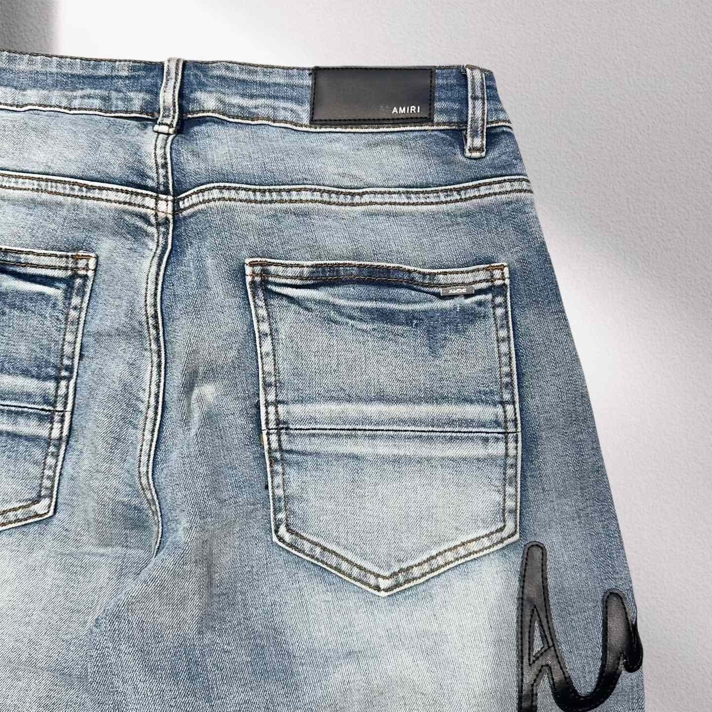 Amiri Denim Shorts     8004 - 