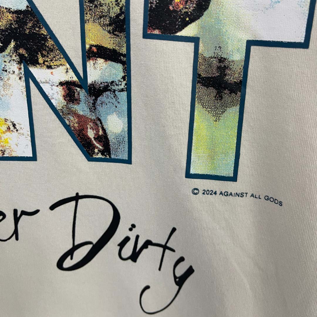 Saint Michael 25SS Tee Super Dirty - DesignerGu