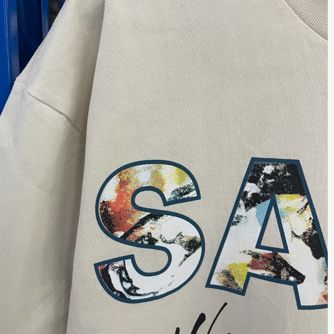 Saint Michael 25SS Tee Super Dirty - DesignerGu