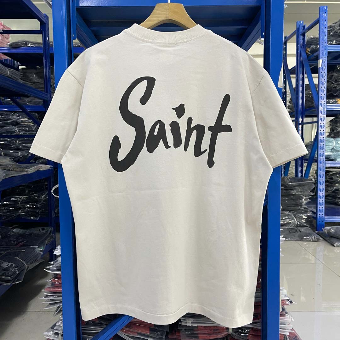Saint Michael 25SS Tee Super Dirty - DesignerGu