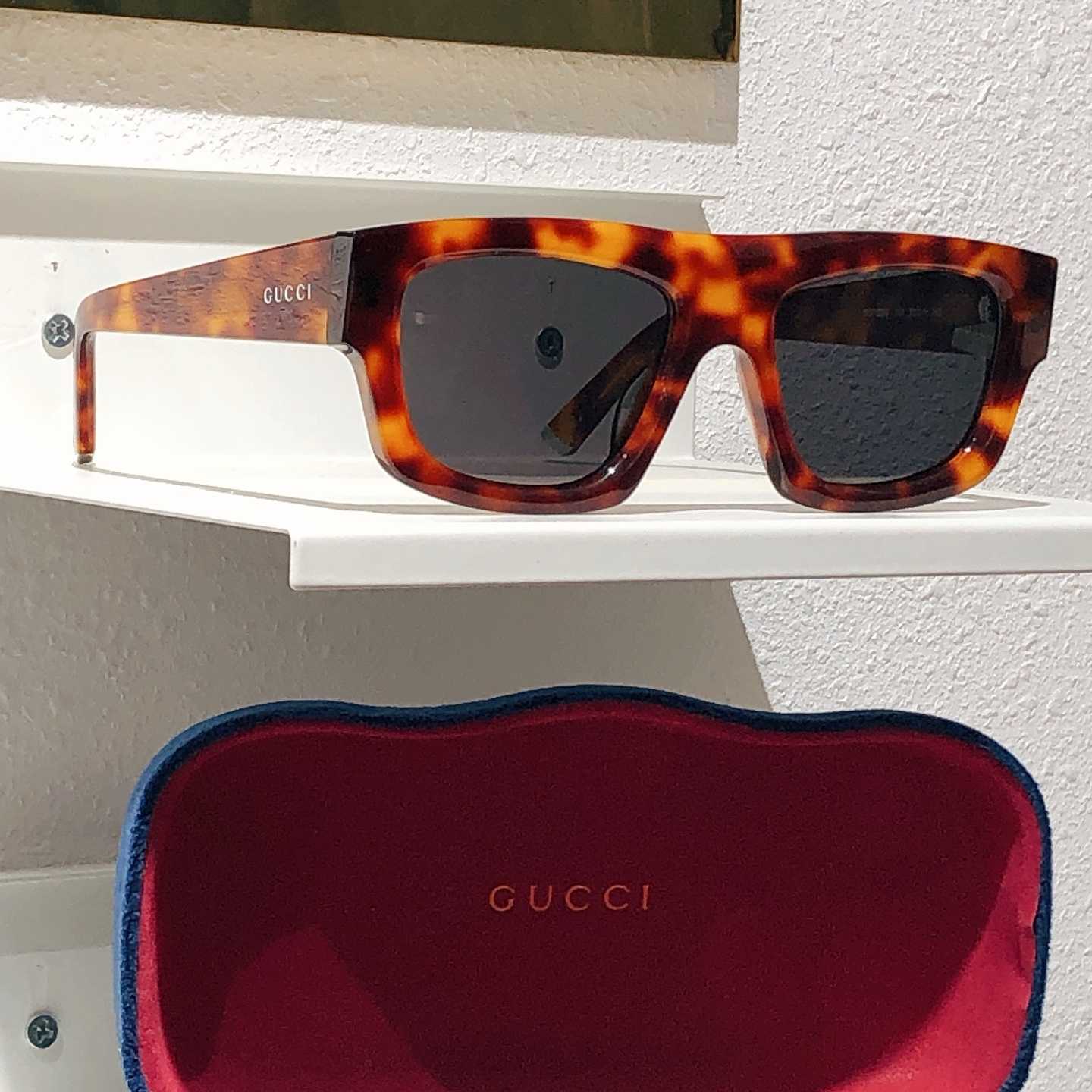 Gucci Rectangular Frame Sunglasses  GG1926s - DesignerGu