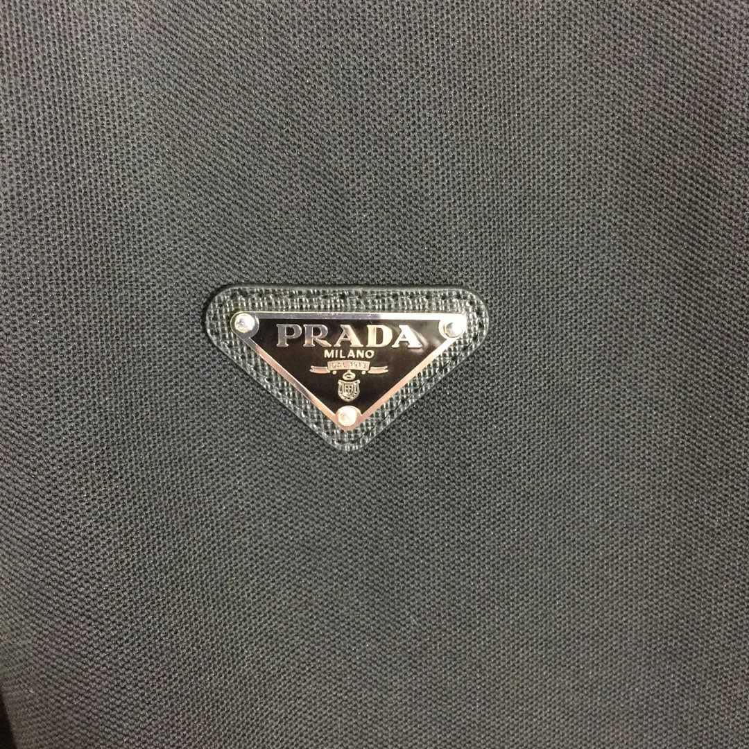 Prada Piqué Polo Shirt - DesignerGu