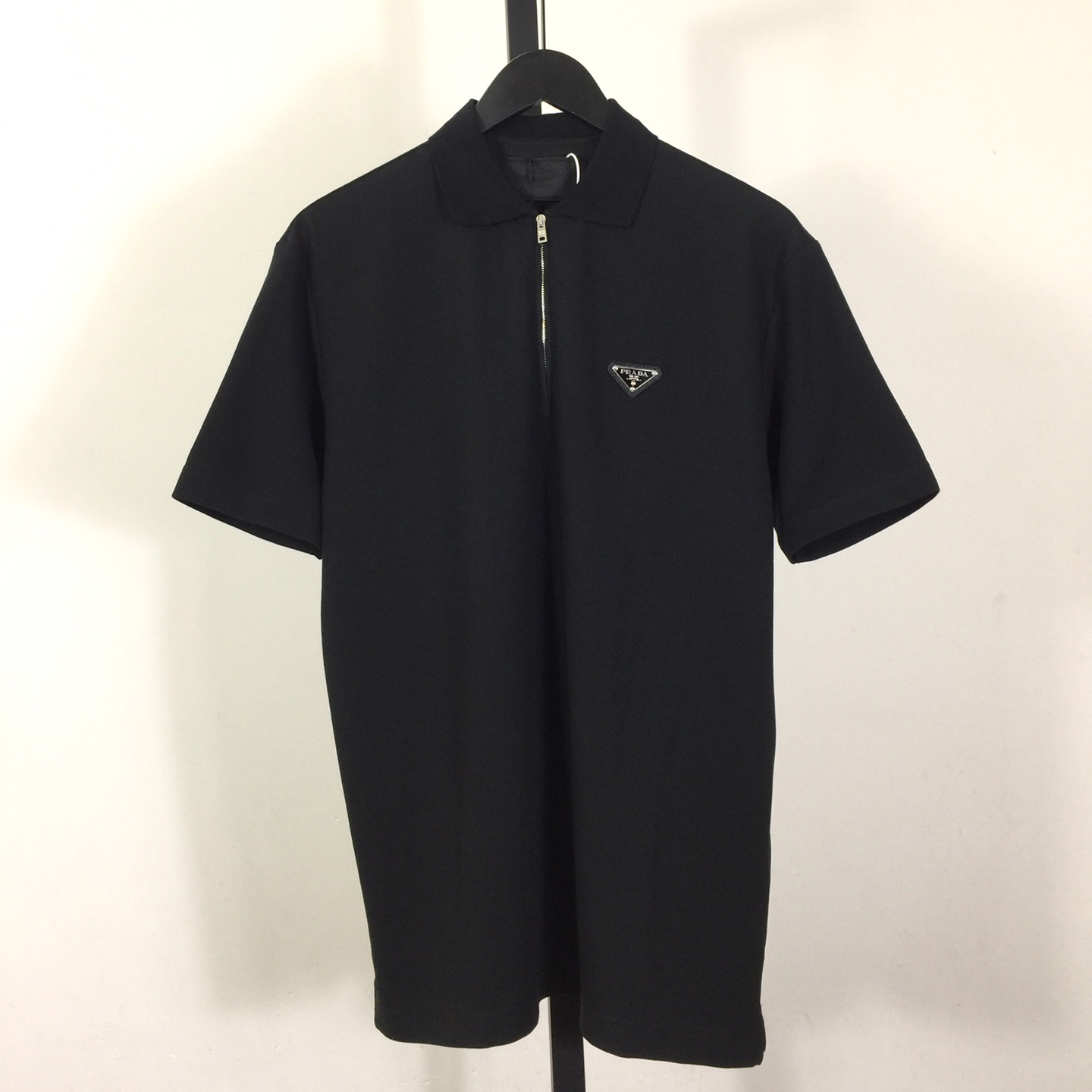Prada Piqué Polo Shirt - DesignerGu