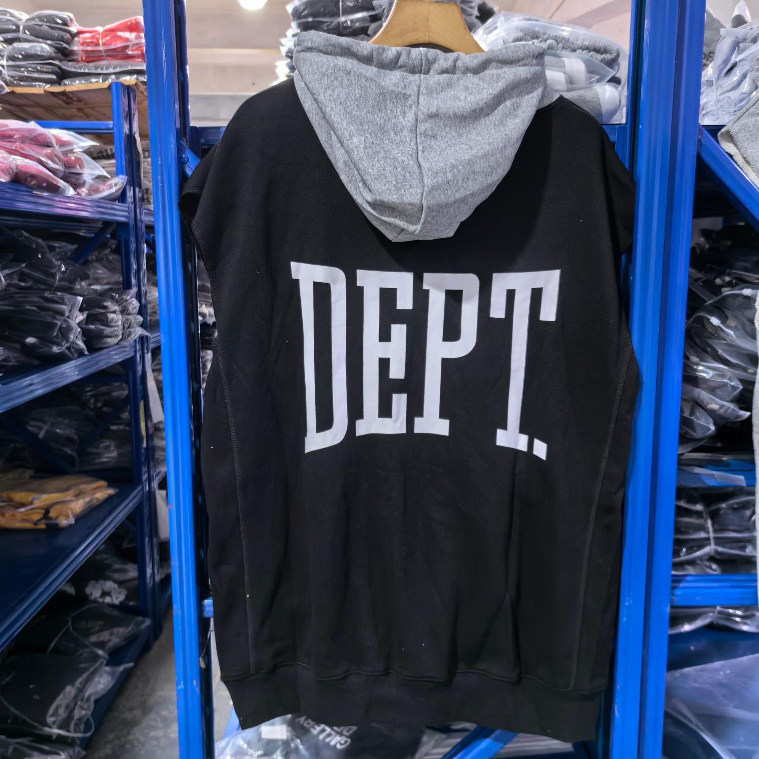 Gallery Dept. GYM Cut Off Hoodie - DesignerGu