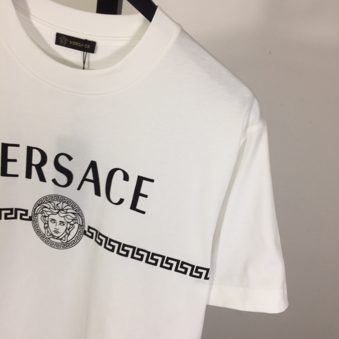 Versace Cotton T-shirt  - DesignerGu