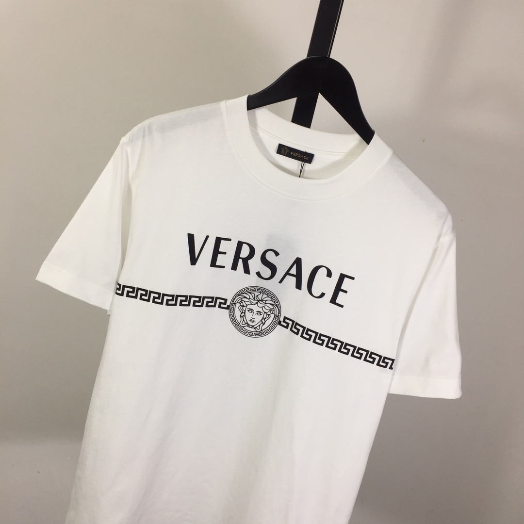Versace Cotton T-shirt  - DesignerGu