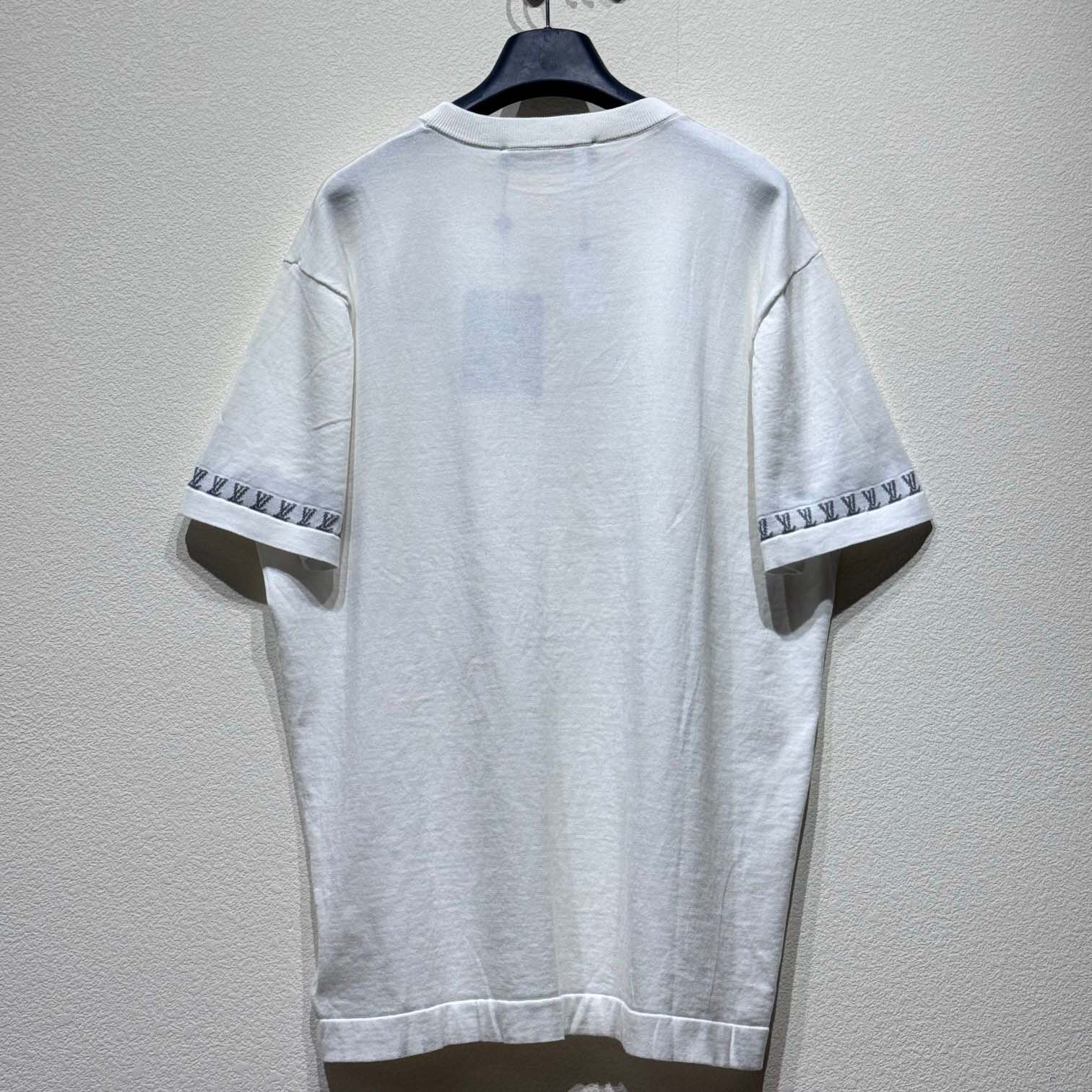 Louis Vuitton Short-Sleeved Cotton Crewneck   1AGKM5 - DesignerGu