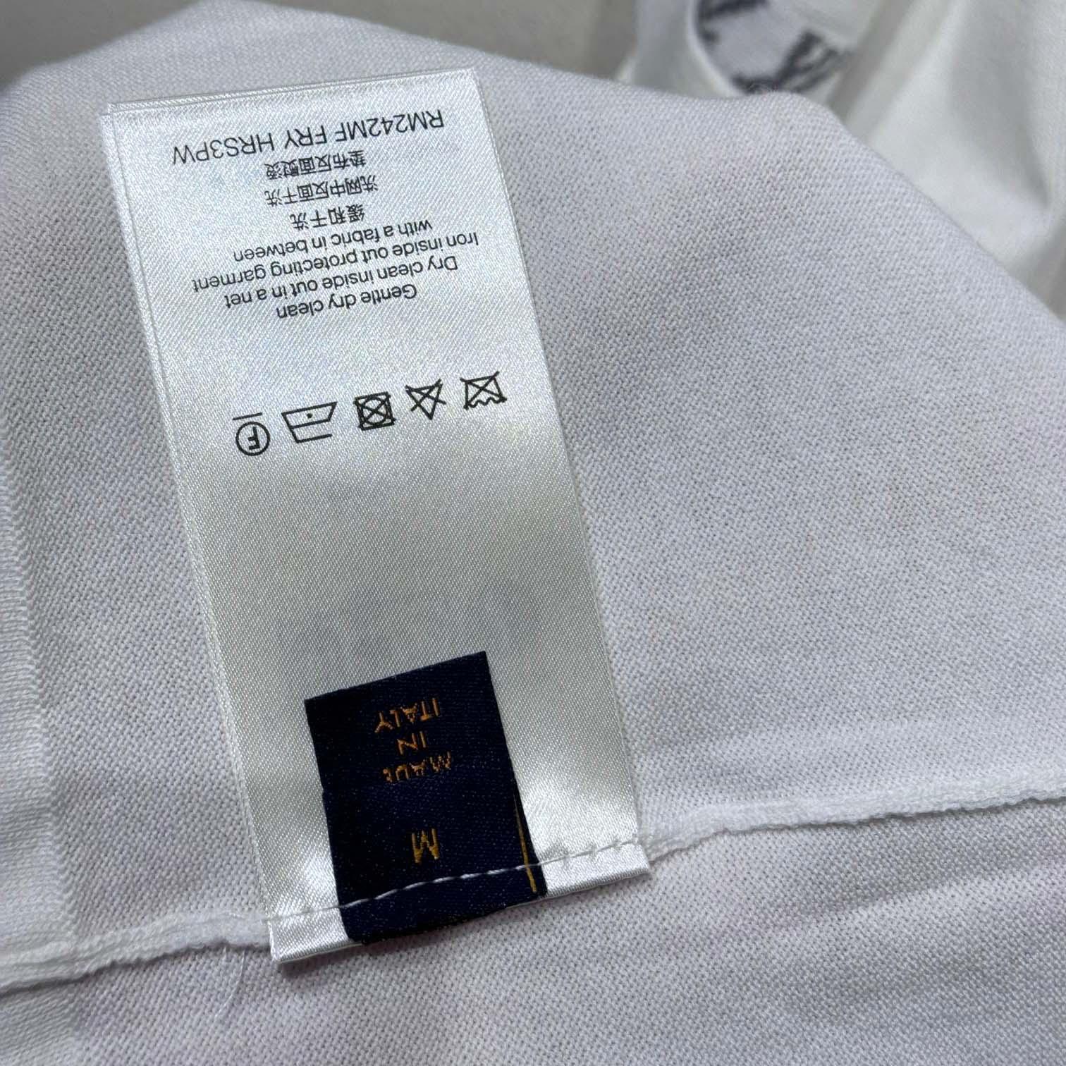 Louis Vuitton Short-Sleeved Cotton Crewneck   1AGKM5 - DesignerGu