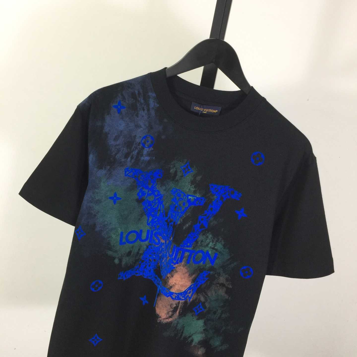 Louis Vuitton Tie - Dyed Cotton T-Shirt     - DesignerGu