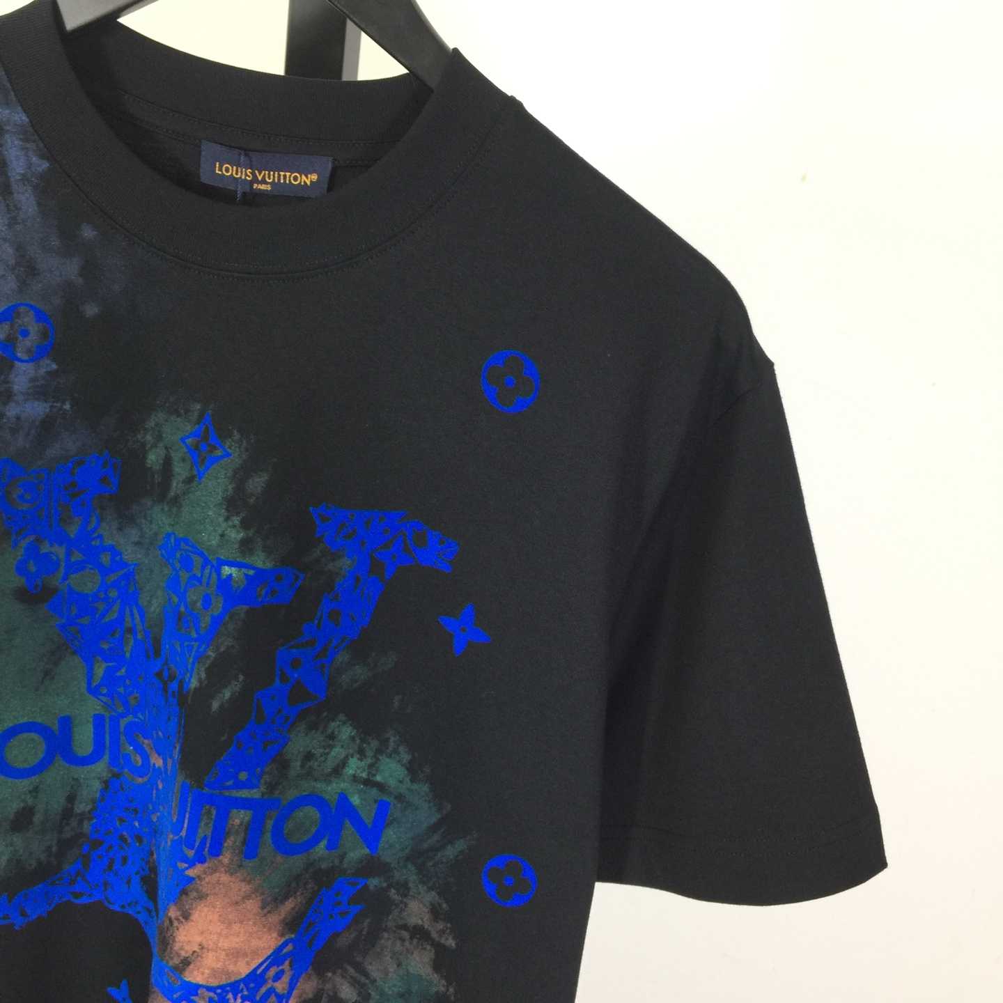 Louis Vuitton Tie - Dyed Cotton T-Shirt     - DesignerGu