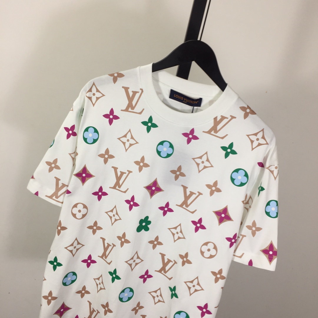 Louis Vuitton Monogram Cotton T-shirt - DesignerGu