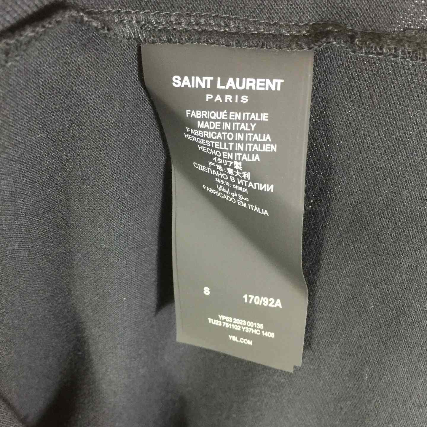 Saint Laurent Wool Knit Polo Top  - DesignerGu