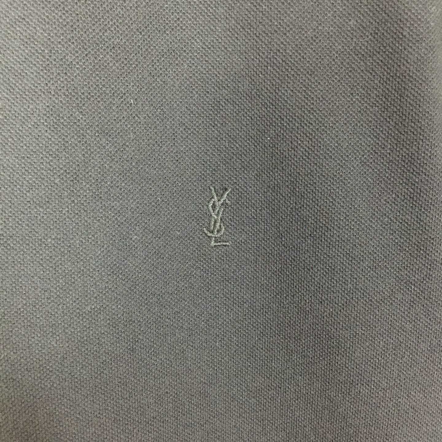 Saint Laurent Wool Knit Polo Top  - DesignerGu