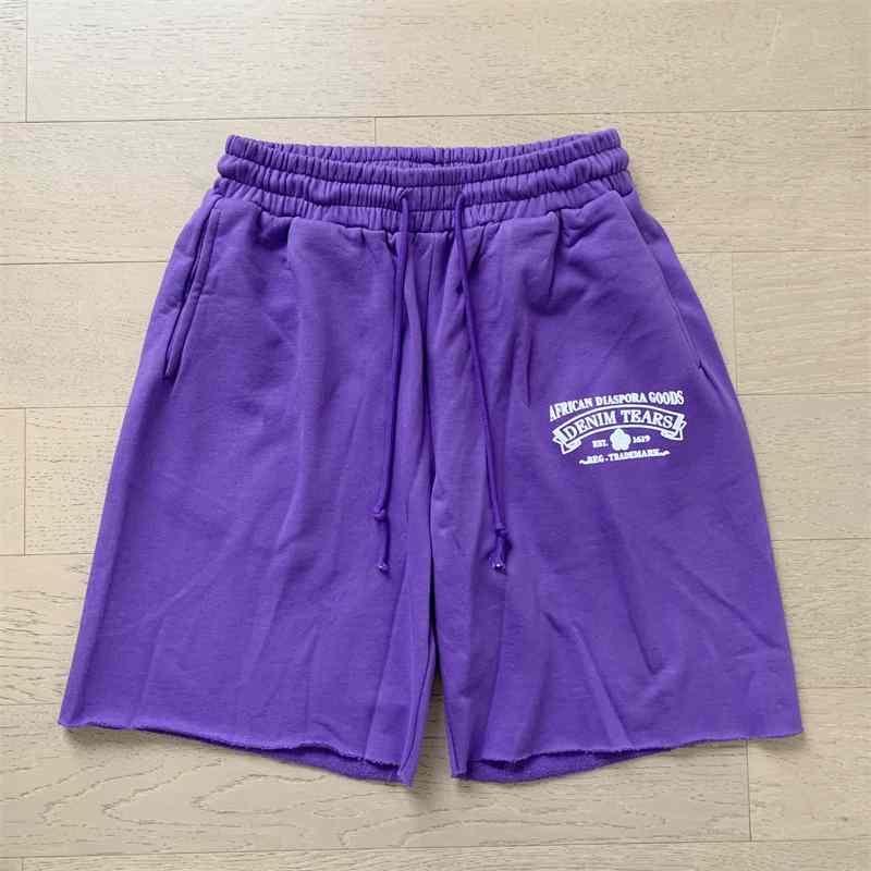Denim Tears ADG Sweatpants Washed Purple - DesignerGu