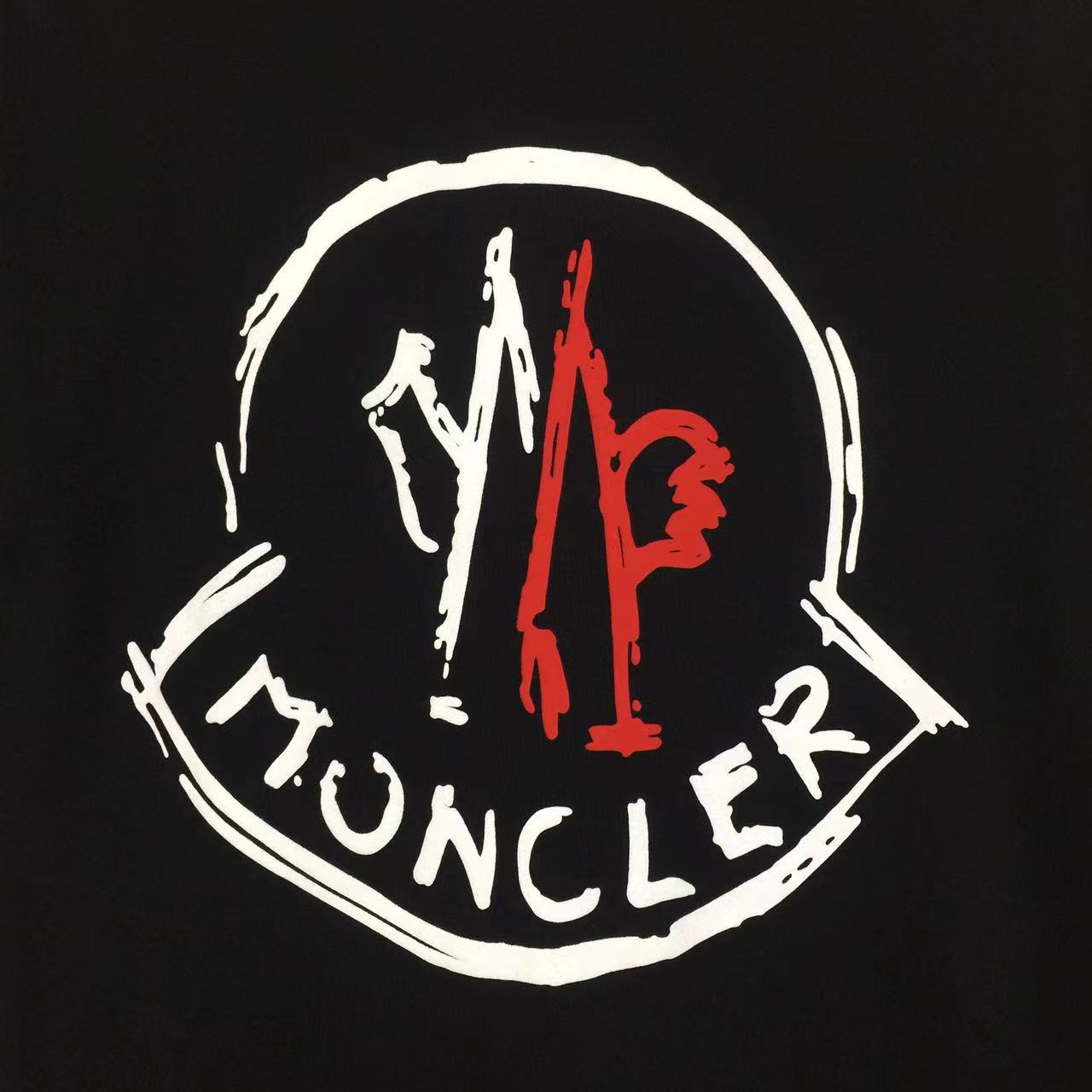 Moncler Logo Cotton T-shirt - DesignerGu