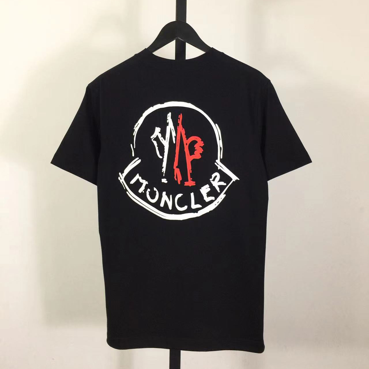 Moncler Logo Cotton T-shirt - DesignerGu